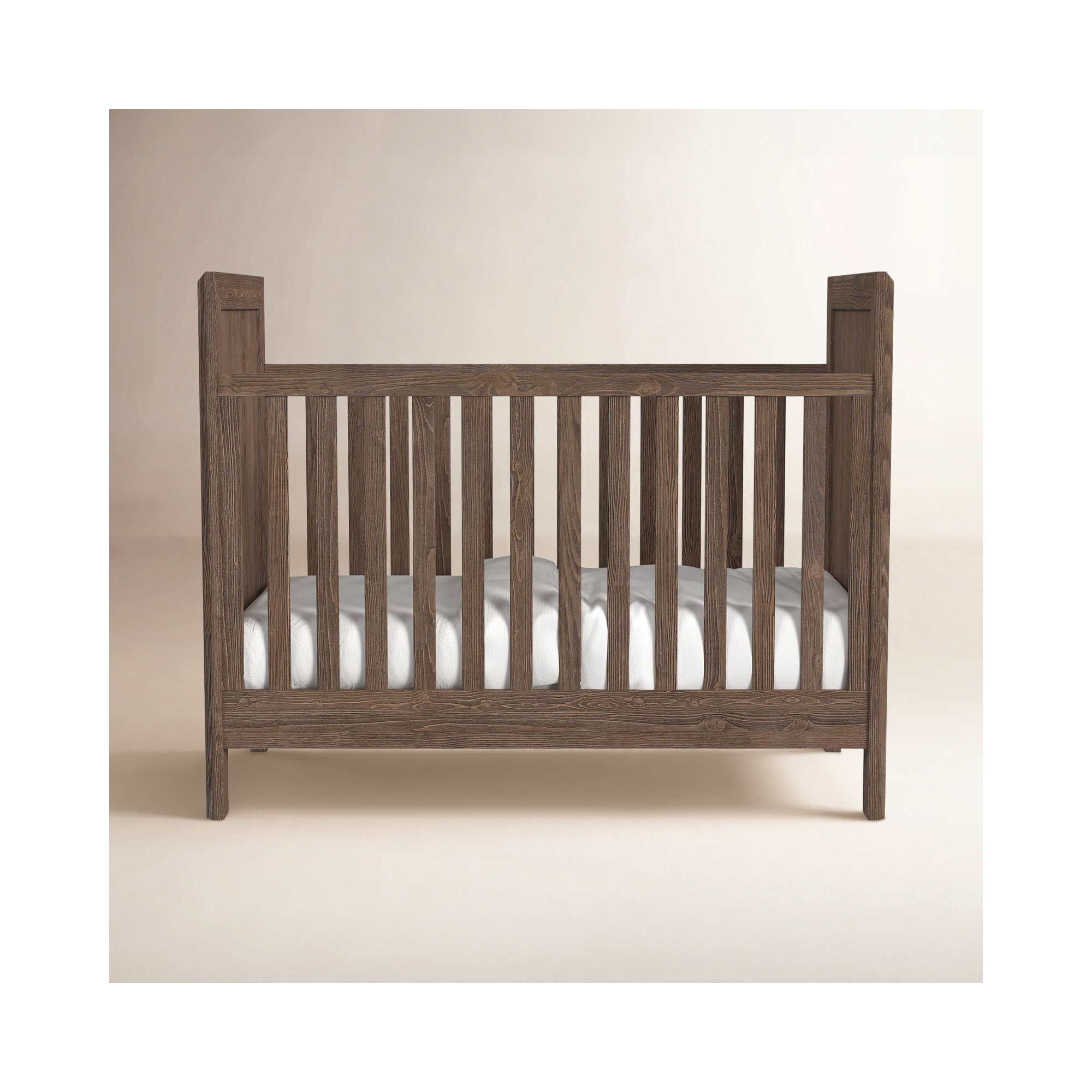 Jemma 2-in-1 Crib, Harvest Brown