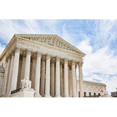 US Supreme Court - Wrapped Canvas Print