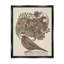 «Song Bird Complex Paisley Patterns Botanical Leaves» par Valentina Harper - impression sur toile tendue-75452169-75452170