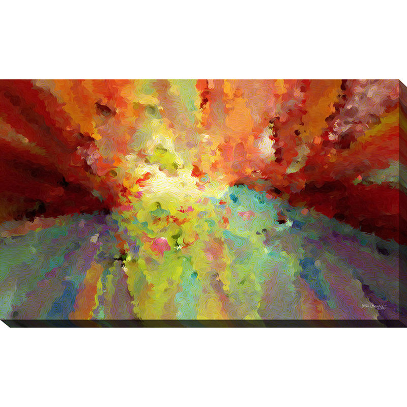 «Wind of change», reproduction d'art sur toile encadrée, H 24 po x l 40 po x P 1,5 po, Toile tendue