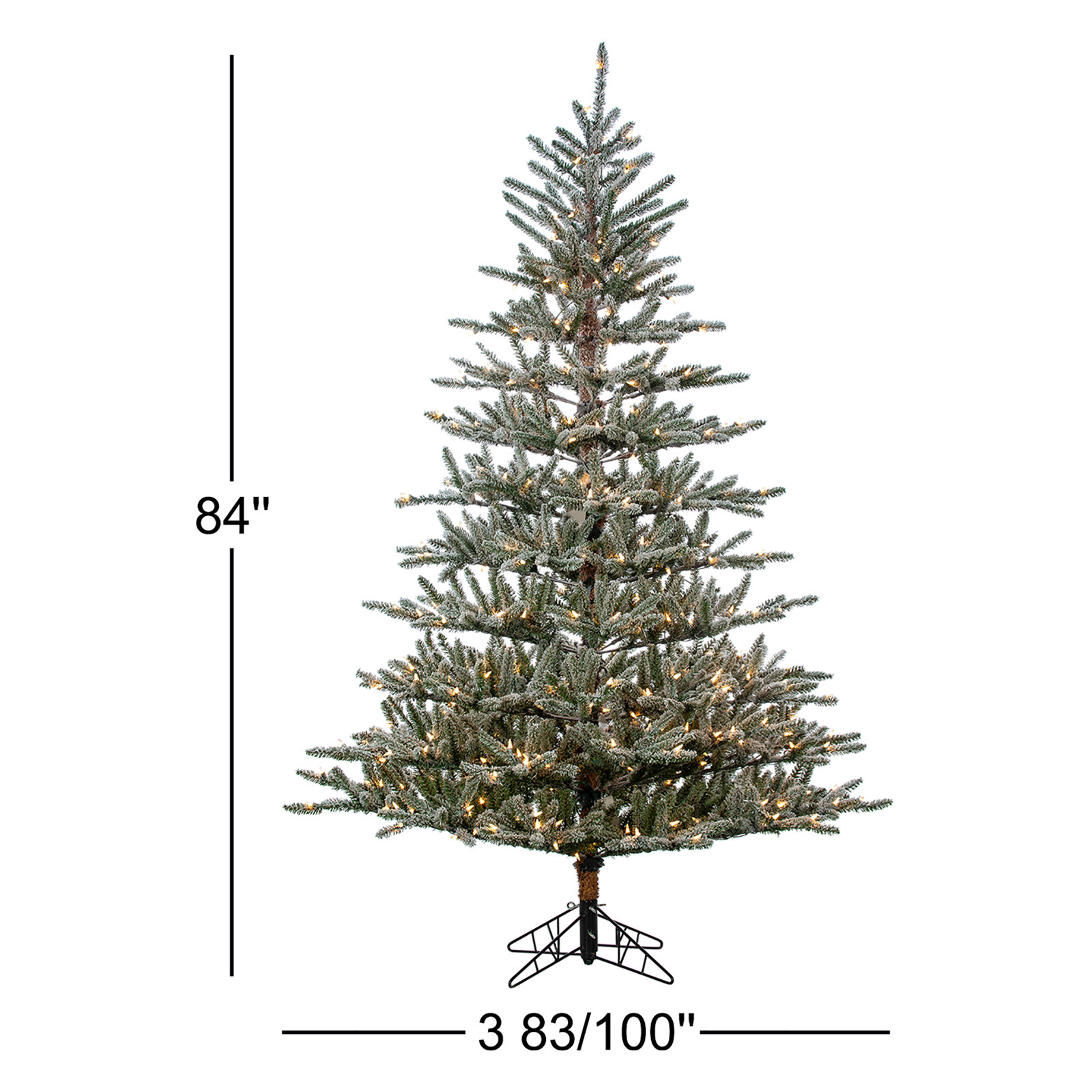 7' Pre-Lit Pine Tree
