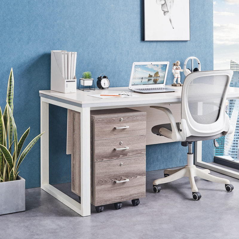 Marfriede 15.75'' Wide 3 -Drawer Mobile File Cabinet, Gray