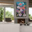 Art mural sur toile August Butter® «Butterfly Garden Delight» par Julia Purinton-283777121