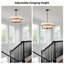 Lustre cylindrique à intensité variable 4 lumières Bazilijus-133394383