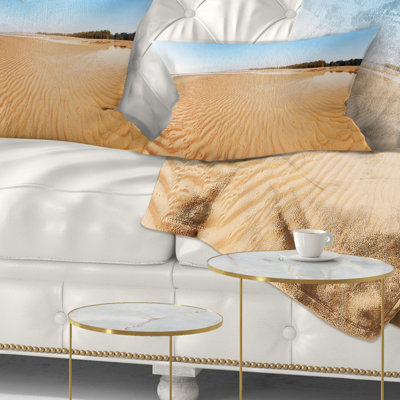 Coussin lombaire de plage tropicale seascape exotique