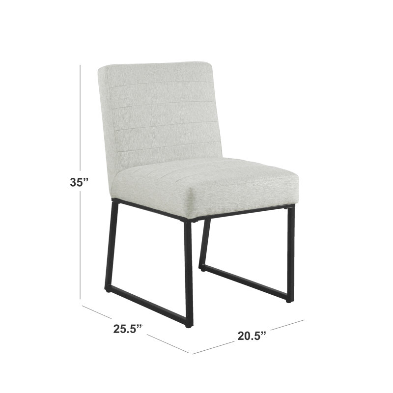Belsy 20.5'' H Fabric Upholstered Parsons Chair