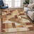 Machine Washable Indoor/Outdoor Jadiel ACN2365 Geometric Rug-1970084455