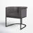 Virgil Faux Leather Upholstered Arm Chair-160740356