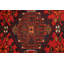 Tapis décoratif en laine noué à la main de conception unique 3 pi 4 po x 4 pi 11 po New Age