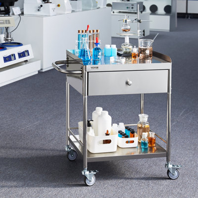 30.9'' H x 28'' W Utility Cart with Wheels