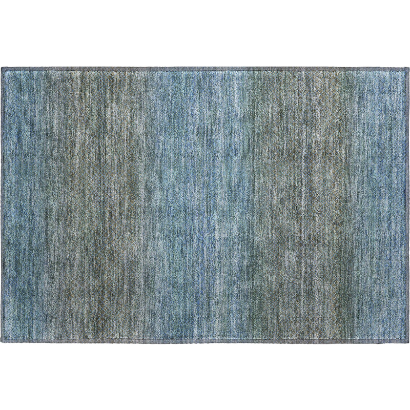 Premium Machine Washable Ariel Geometric Rug, Rectangle 1'8" x 2'6"