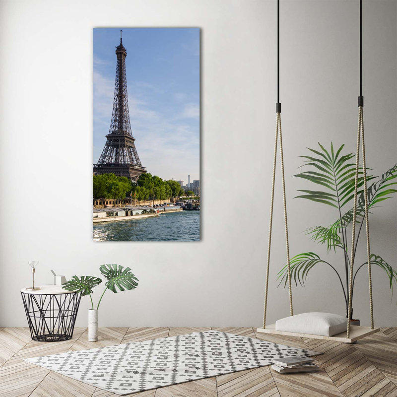 Eiffel Tower Paris - Wrapped Canvas Print