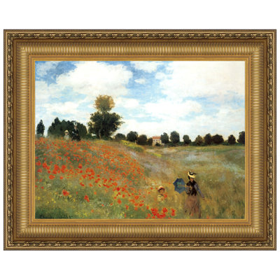 " Poppy Field, 1873 " by Claude Monet
