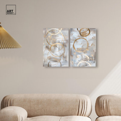 The Dunes Set Canvas Set of 2 Neutral Art by 