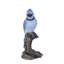 Blue Jay on stump | Handcrafted Decorative Bird Statue for Home & Garden | Premium Polyresin, Weather-Resistant Indoor/Outdoor Decor