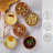 Crystalia USA Round Earthenware 6 Piece Custard Cup Bakeware Set