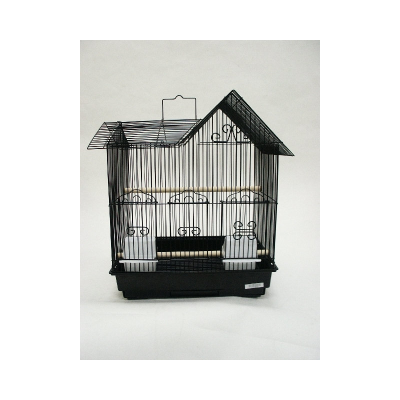 Cage à oiseaux Villa Top, Noir