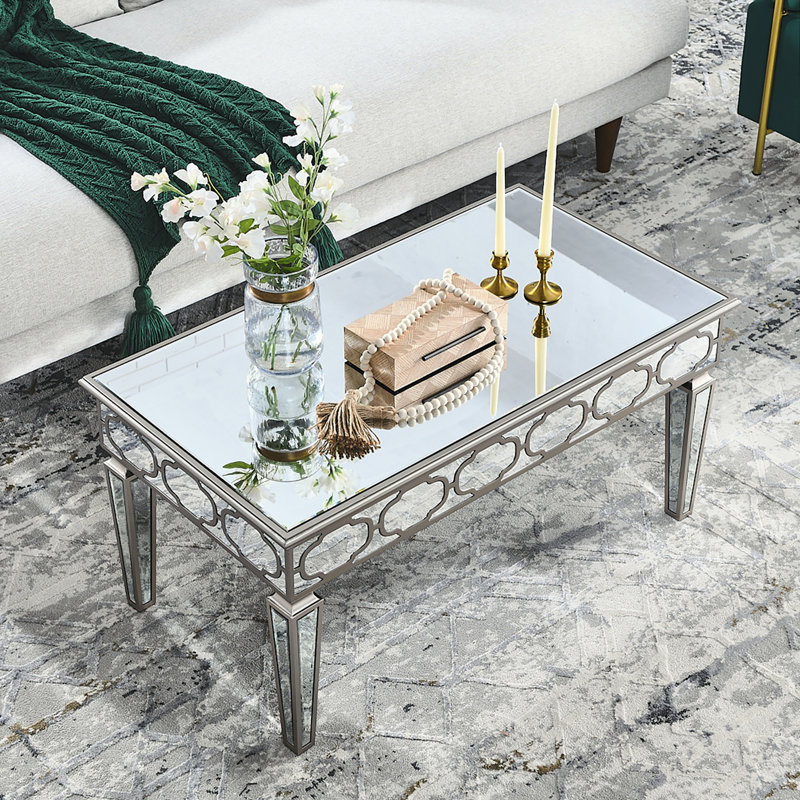 Indalecio Glass Coffee Table
