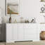 Buffet de rangement blanc - fonctionnel pour la construction de buffets de cuisine