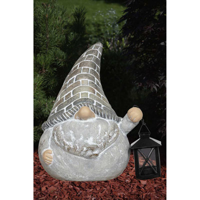 Aagna Weather Resistant Fiberstone Abstract Garden Art
