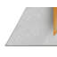 Tapis gris/zone orange à motifs-334243475