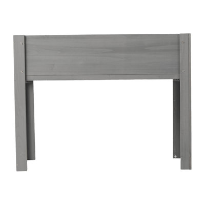 Armstrong 40 - Inch Elevated Planter Box In Solid Wood With Four Leg Design For Outdoor Flower Vegetable Herb Growing, Quick And Easy Diy Work, 20 Width, 31 Height Made Of Legs Growth, Finish,