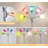 Multi Head Modern Tall Lamp with Adjustable Gooseneck Standing Lamps Led Tall,LampBulb Not Included-1484213938