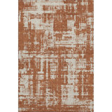 Premium Machine Washable Prisco Paprika Rug