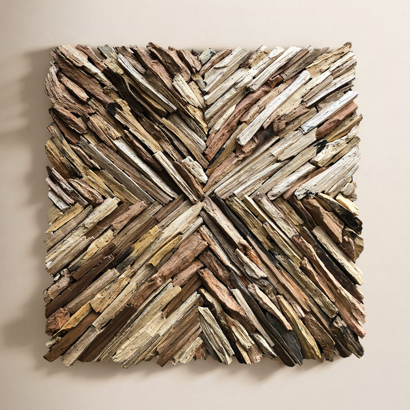 Décoration murale en bois flottant Loon Peak® Outland