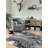 Bessye Handmade Real Wildebeest Skin Rug