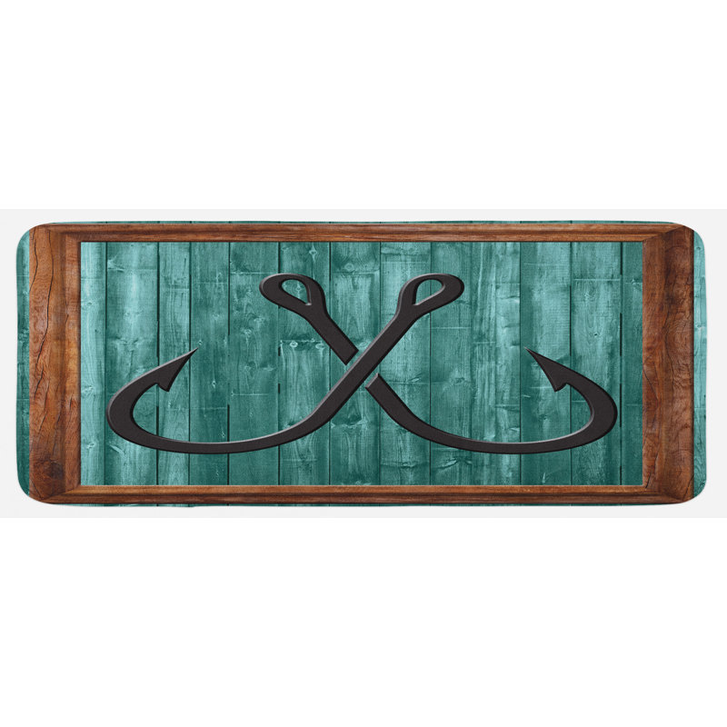 Coastal Synthetic Kitchen Mat