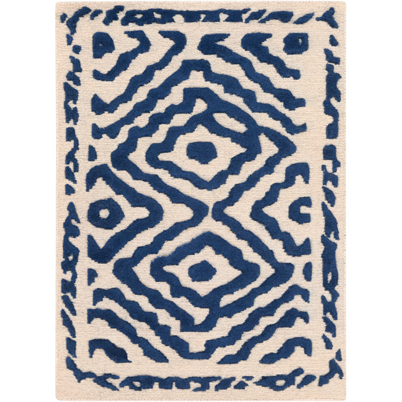 Sala Wool Geometric Indoor Rug, Rectangle 2' x 3'