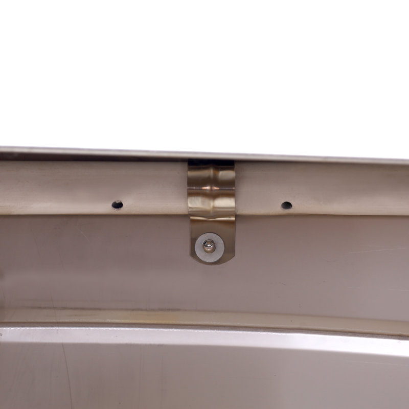 Plumeuse à volaille, acier inoxydable, 1 pièce, machine à plumer, argentée, 2200 W, 240 tr/min pour un plumage efficace