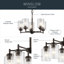Lustre traditionnel à 5 lumières avec abat-jour Winslow-366842666