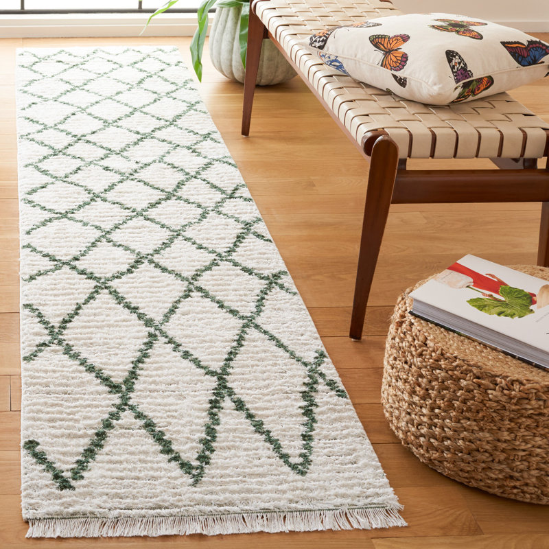 Brittoni Performance Geometric Rug, Runner 2' x 9'