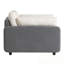 Canapé simple en chenille avec 2 coussins-96681202