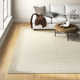Naomi Floral Handmade Tufted Wool Ivory Area Rug