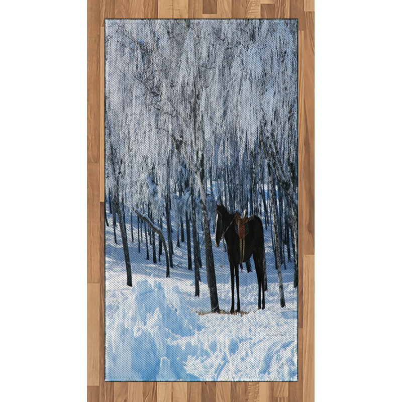 Animal High Density Long Fiber Poly Threads Decorative Area Rug Carpet, Rectangle 2'7" x 5'