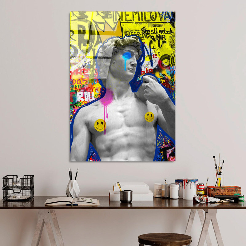 Boze Wall Decor on Tempered Glass