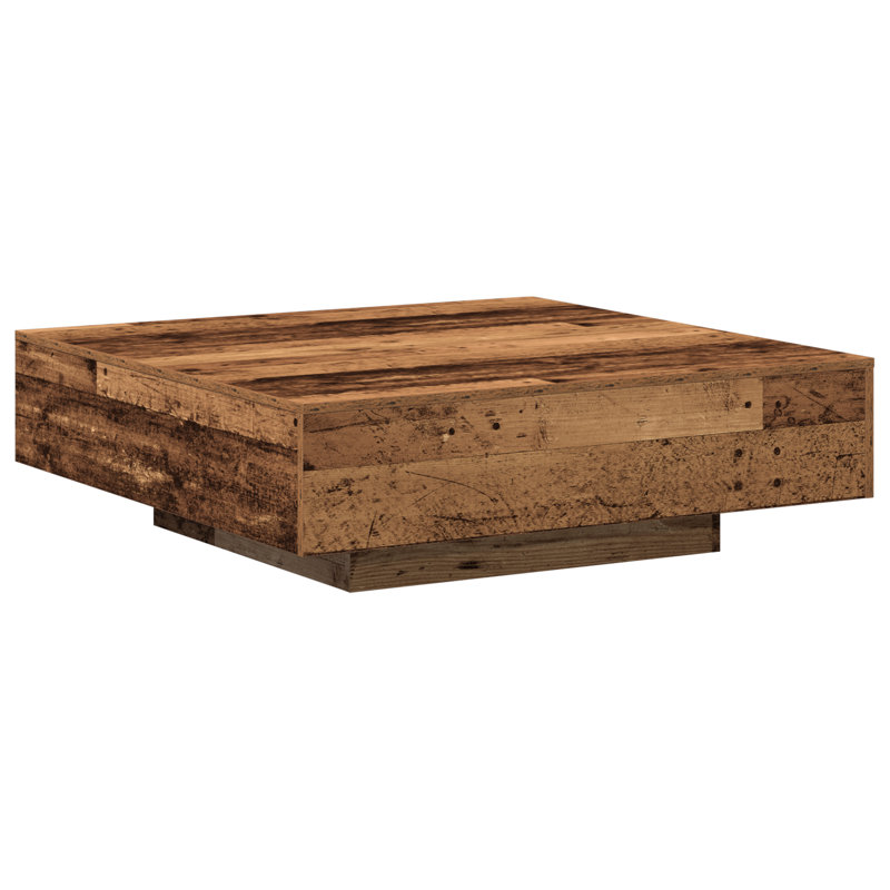 Coffee Table, Old Wood, 31 Cm, 31" H x 100" W x 100" L, Brown