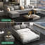 U shaped Corner Modular Sectional Reversible Sofa Couch with Storage Seat-1364305909