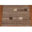 Tapis terre de couleur moderne Kilim 6 x 7