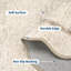Abstract Machine Printed Area Rug-1077592710-1077592709