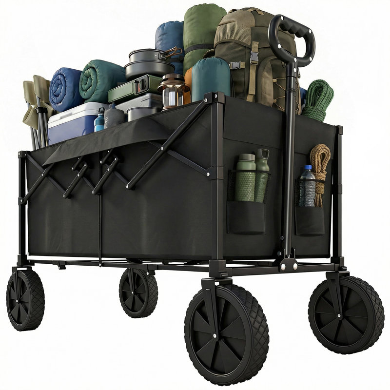 Camping Trailer, Black