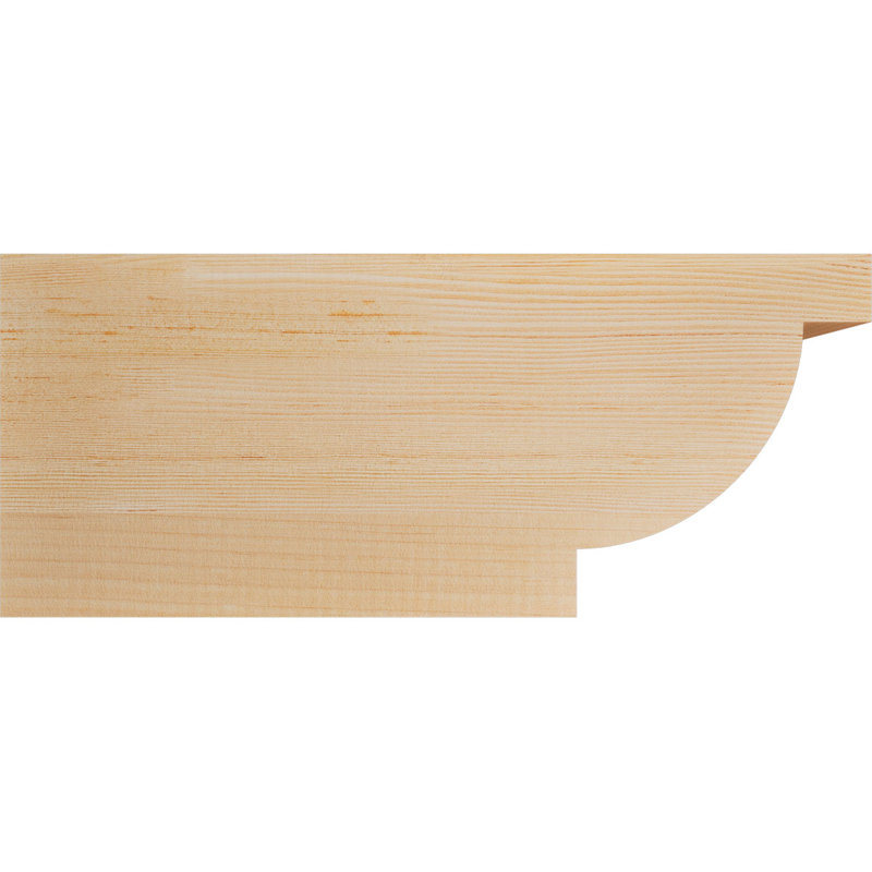 Queue Alpine, Sapin de Douglas, H 8 po x l 18 po x P 5,5 po