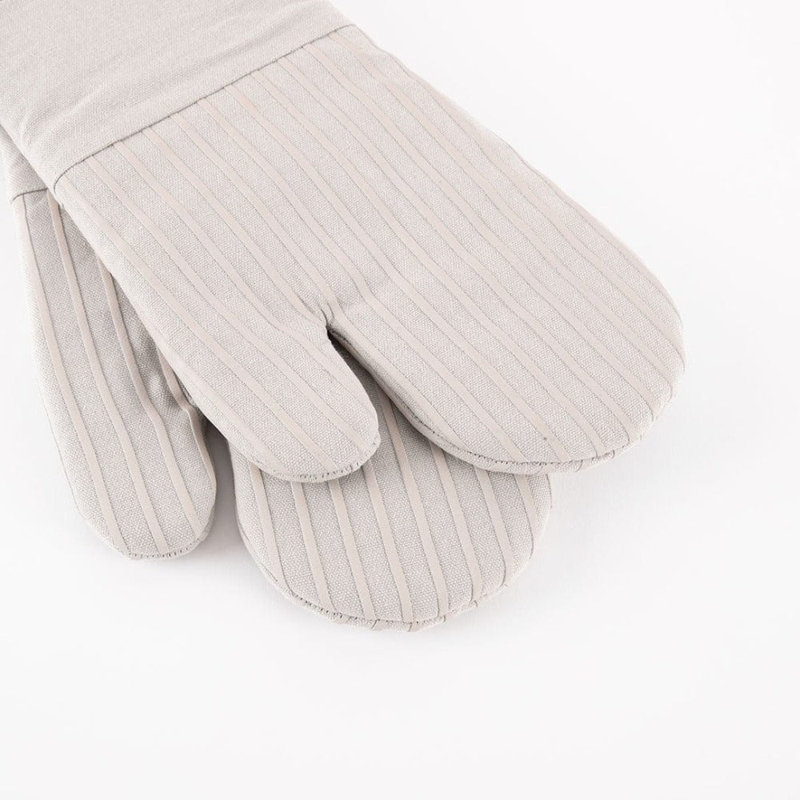 Premium Solid Oven Mitts, Gray