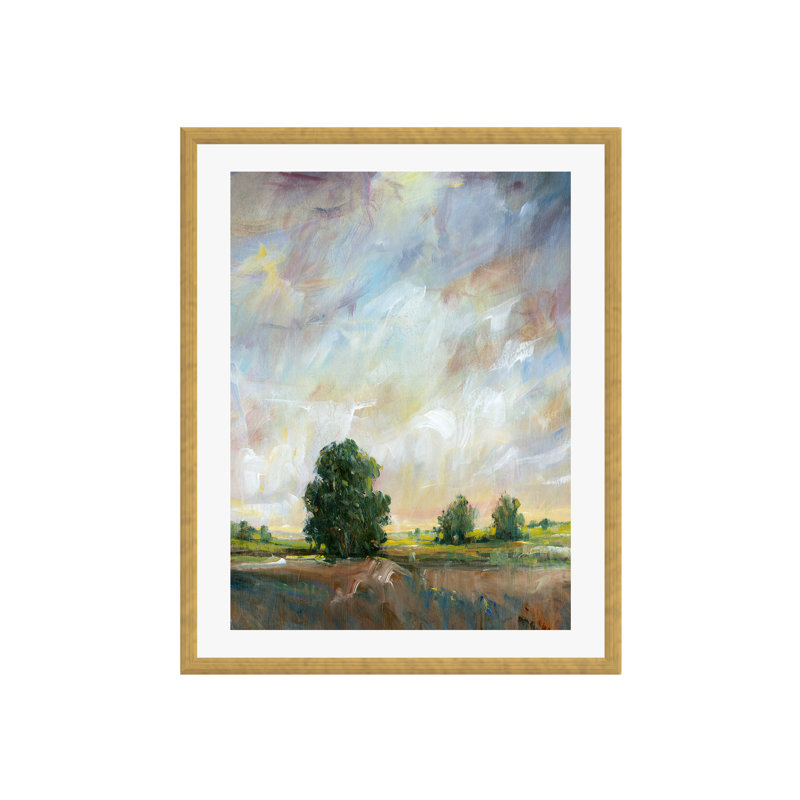 Amber Glow I by Timothy O' Toole, 20"H x 20"W, Gold