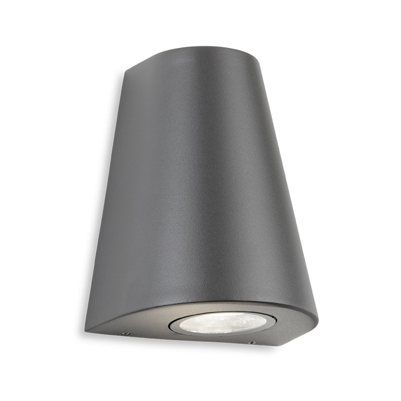 16 cm H Hardwired Integrated LED Outdoor Sconce