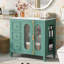 Meuble-lavabo moderne de 36 pouces avec portes à fermeture douce et 3 tiroirs, armoire de rangement en bois massif