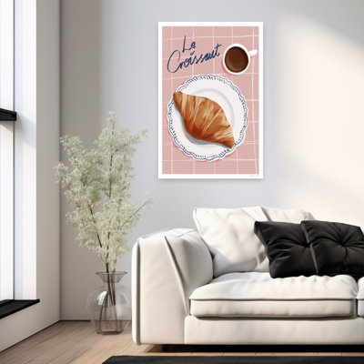 Le Croissant Morning Wall Art